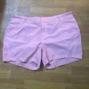 Coral columbia Bermuda shorts